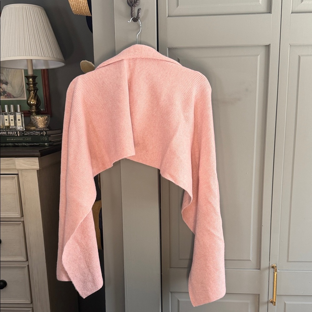 Pink J Crew Scarf